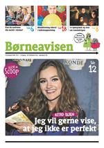 Her ses et eksempel på, hvordan en forside på 'Børneavisen' kan se ud. Pr: JP/Politikens Hus