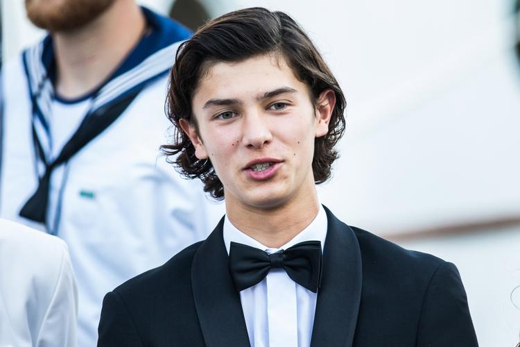 Prins Nikolai, der for nylig er sprunget ud som model, kan nu føje endnu en fjer til hatten: En plads i Kraks Blå Bog.   Martin Sylvest/Ritzau Scanpix