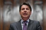 
   I spidsen for den nye regering skal stå de to partiers hidtidige kandidat som premierminister, Giuseppe Conte. Ettore Ferrari/AP
