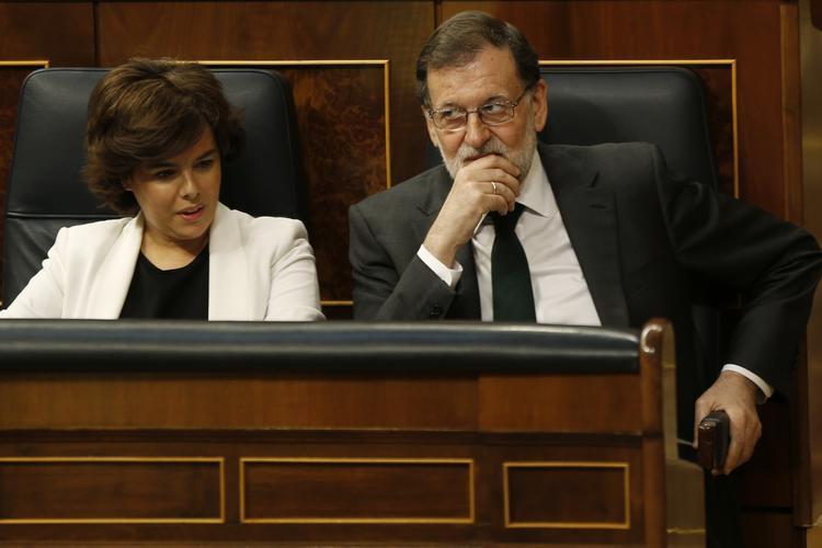 Rajoy har været ved magten i seks år. I sin tid som premierminister har han sat Spanien på en delvis vellykket hestekur for at rette op på økonomien oven på finanskrisen i 2008. Francisco Seco/AP