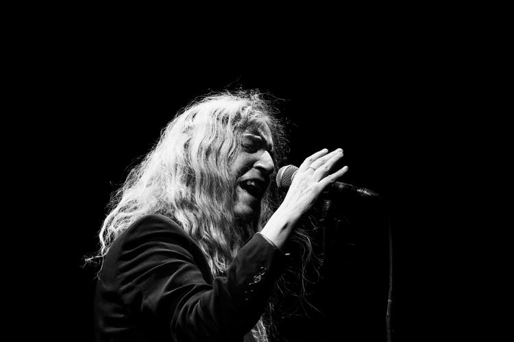 Udslidt og famlende lukkede Patti Smith en mager første dag på Heartland, skriver Politikens musikredaktør Simon Lund. Tanja Lund Carstens/RITZAU/SCANPIX