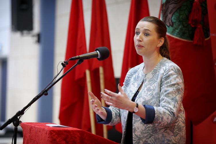 Mere tillid og frihed til de offentligt ansatte. Det var et af Mette Frederiksens budskaber, da hun 1. maj i år turnerede rundt og holdt taler. Nu fremlægger partiet et udspil Arkivfoto Jens Dresling