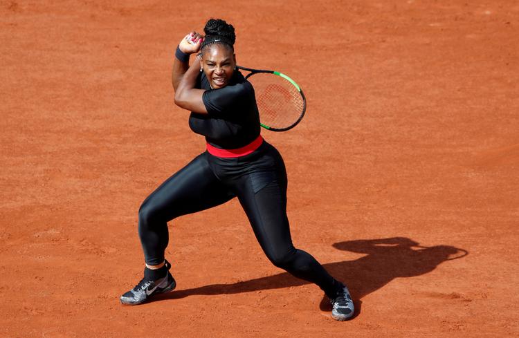 Serena Williams' fantomdragt har vakt opsigt, men nu viser det sig, at den tjener et helt bestemt formål. Christian Hartmann/Ritzau Scanpix