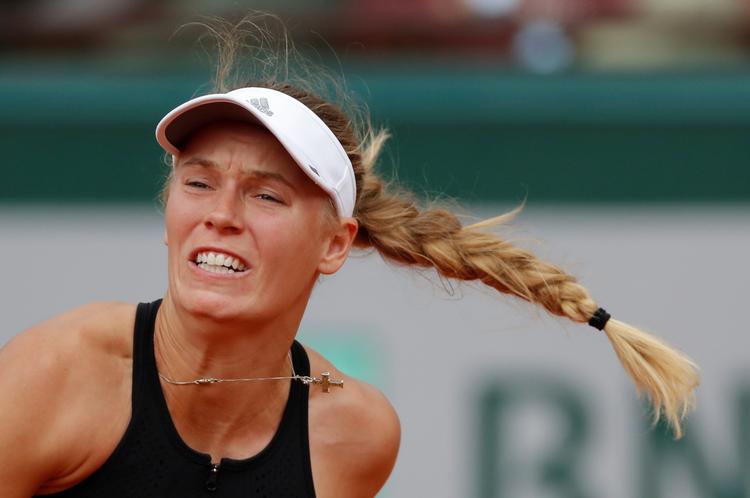 Wozniacki møder nu Daria Kasatkina.  Gonzalo Fuentes/Ritzau Scanpix