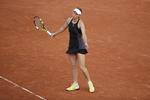 Det er slut for denne gang med jagten på en grand slam-titel for Caroline Wozniacki. Daria Kasatkina har for tredje gang i år besejret danskeren. 
   Alessandra Tarantino/AP