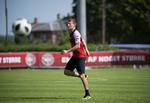 Det kom som en stor overraskelse for Andreas Bjelland, at han blev sorteret fra til VM-slutrunden. Liselotte Sabroe/Ritzau Scanpix