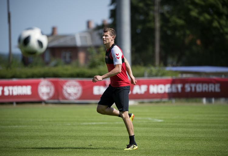 Det kom som en stor overraskelse for Andreas Bjelland, at han blev sorteret fra til VM-slutrunden. Liselotte Sabroe/Ritzau Scanpix