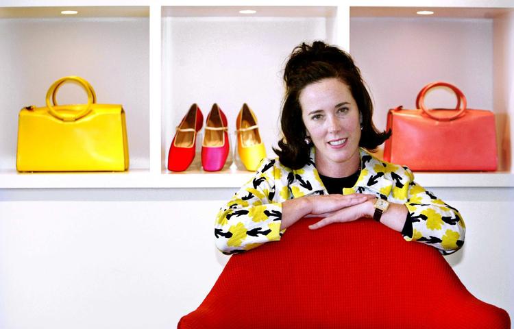 Kate Spade blev i 1990'erne kendt for sine kollektioner af håndtasker. Bebeto Matthews/AP