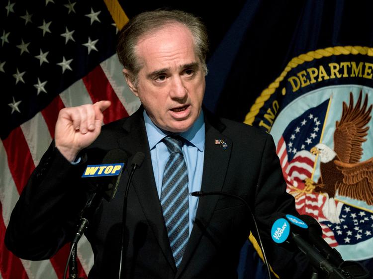David Shulkin. Blev fyret 28. marts 2018. 
   Andrew Harnik/AP