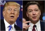 Donald Trump og tidligere FBI-direktør James Comey.  /AP