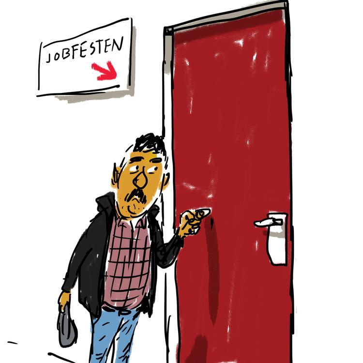 Arkivtegning Mette Dreyer