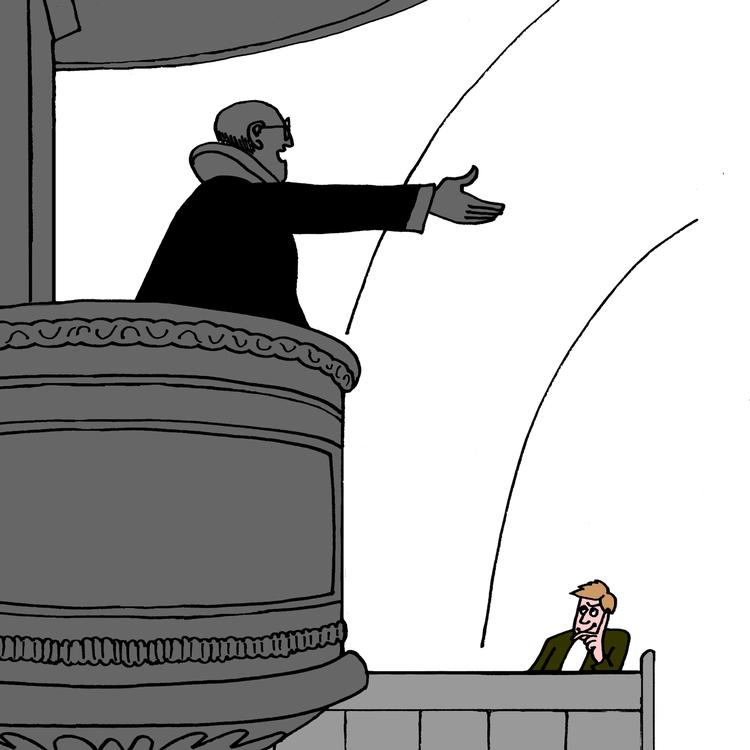 Arkivtegning Anne-marie Steen Petersen