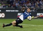Serie A-topscorer Mauro Icardi blev vejet og fundet for let til Argentinas VM-trup. Antonio Calanni/AP