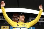 Den 32-årige waliser Geraint Thomas erobrede førertrøjen i Critérium du Dauphiné i fredags og kunne i dag lade sig hylde som Jakob Fuglsangs efterfølger på vinderlisten.
   Philippe Lopez/Ritzau Scanpix