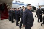 Den nordkoreanske leder, Kim Jong-un, ankom i går til Singapore i en Boeing 747 fra det kinesiske luftfartsselskab Air China. Terence Tan//mci/AP