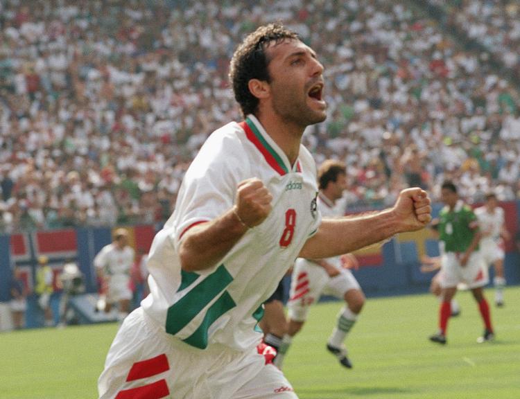 Hristo Stojtjkov var under VM i 1994 en af de helt store spillere. Han blev delt VM-topscorer med 6 mål. Diether Endlicher/AP