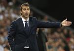  Julen Lopetegui er fyret som spansk landstræner dagen før VM starter. /AP