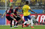 Tyskland og Brasilien havde et spektakulært møde ved VM i 2014.  Frank Augstein/AP