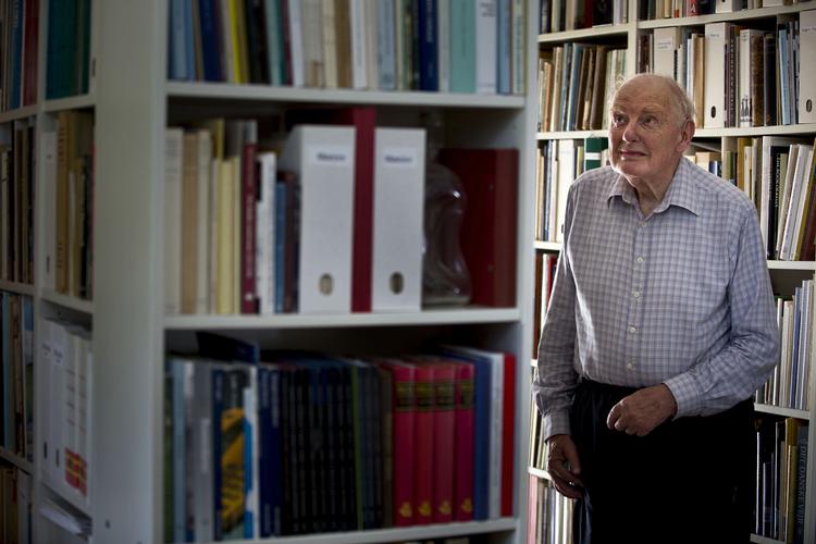 Olaf Olsen har været rigsarkivar og direktør for Nationalmuseet.  Jan Dagø/POLFOTO
