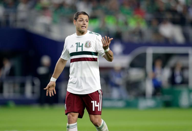 Mexicos største profil er angriberen Javier Hernandez.
   Tony Gutierrez/AP