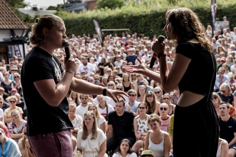 Nanna Bonde er folketingskandidat for SF og medlem af organisationen Sinds bestyrelse. Nu kan hun også kalde sig Danmarks bedste debattør.  Mads Nissen/POLFOTO