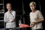 Mette Bock griller Politikens chefredaktør Christian Jensens kritik af medieudspil. Mads Nissen/POLFOTO