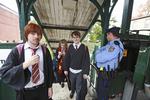 Eleverne på det amerikanske Chestnut Hill College har flere gange fået påbud af den amerikanske filmgigant Warner Bros. Sidste år tiltrak skolens Harry Potter-festival omkring 45.000 fans. David Swanson/AP