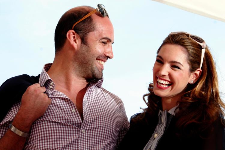 Den amerikanske skuespiller Billy Zane indtager den ene hovedrolle i den blinde instruktør Adam Morses spillefilmsdebut 'Lucid'. Kvinden ved hans side er ekskæresten Kelly Brook.  Virginia Mayo/AP