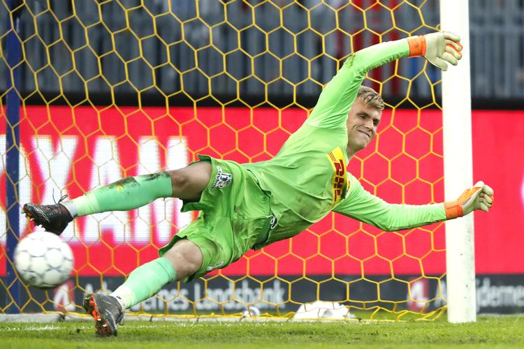 60 kampe i Superligaen fordelt på fire sæsoner nåede Rúnar Alex Rúnarsson for FC Nordsjælland. Jens Dresling/POLFOTO