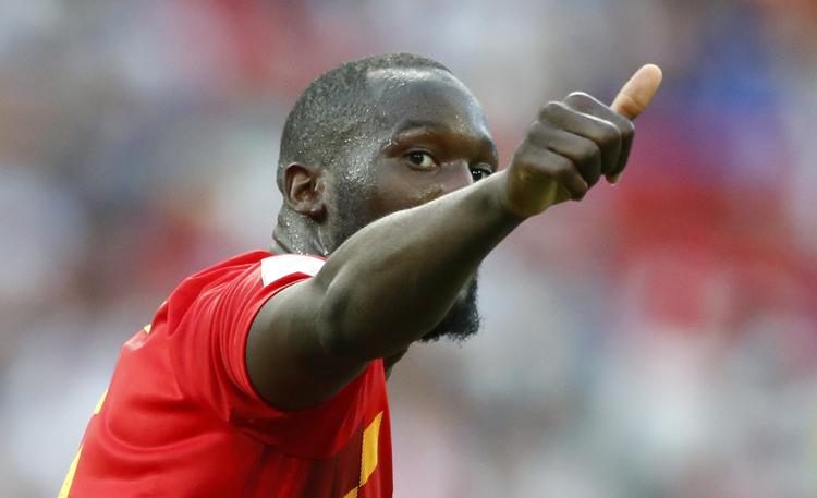 Romelu Lukaku fortsatte sin stærke stime på landsholdet ved at score 2 ud af Belgiens 3 mål mod Panama.
   Matthias Schrader/AP