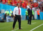 Hernan Dario Gomez har på overraskende vis formået at kvalificere Panama til VM. Men han kommer næppe på jagt efter vodka og en plads i ottendedelsfinalerne. Foto: AP

   Hannah Mckay/Ritzau Scanpix