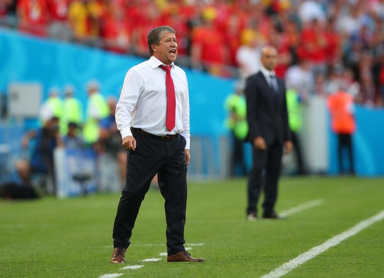Hernan Dario Gomez har på overraskende vis formået at kvalificere Panama til VM. Men han kommer næppe på jagt efter vodka og en plads i ottendedelsfinalerne. Foto: AP

   Hannah Mckay/Ritzau Scanpix