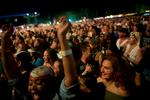43 procent af kvindelige festivalgæster under 40 år har oplevet uønsket, seksuel opførsel fra en fremmed, viser en ny undersøgelse lavet for Press Association. Mark Makela/Ritzau Scanpix
