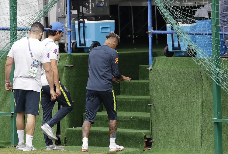  Neymar har efter en pause på tre måneder blot spillet 219 minutters fodbold.  Andre Penner/Ritzau Scanpix