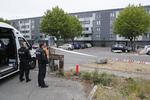 Onsdag morgen var teknikerne fortsat i gang på gerningsstedet.  Jens Dresling/POLFOTO