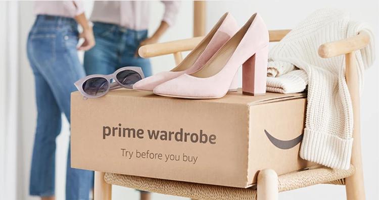 Med Prime Wardrobe sender Amazon op til otte stykker tøj til kunderne gratis, så de kan prøve dem af i en uge, inden der bliver trukket penge på kontoen. PR-foto