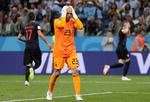  Willy Caballero  satte kroaterne i gang.  Ivan Alvarado/Ritzau Scanpix