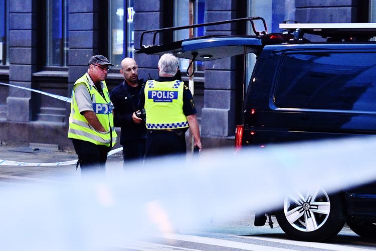 Billedet er taget mandag aften efter et blodigt skyderi i Malmø. Torsdag aften meldes om endnu et skyderi, hvor en mand er ramt.  50090 Johan Nilsson/tt/Ritzau Scanpix