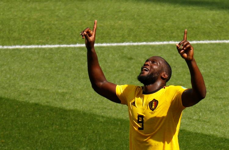 Lukaku fortale tidligere på ugen en historie om, hvordan hans mor ville fortynde mælk for at få det til at række hele ugen.  Kai Pfaffenbach/Ritzau Scanpix