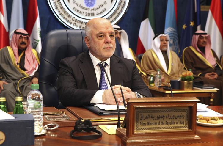 Den irakiske premierminister, Haider al-Abadi, har haft posten sien 2014. Jon Gambrell/AP