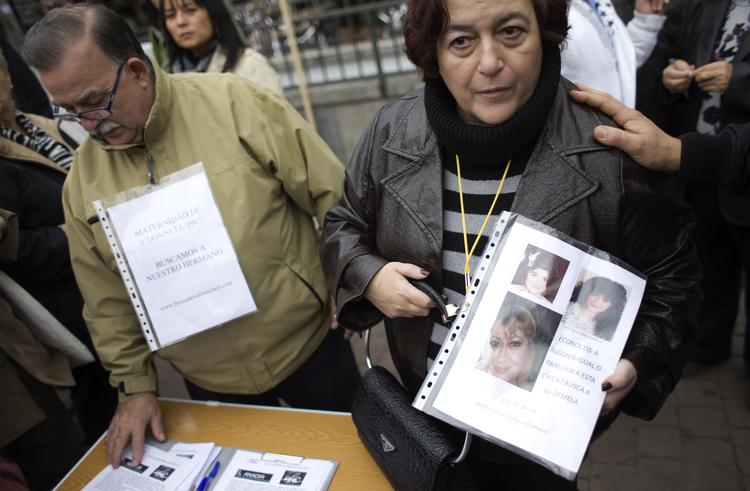 Det frygtes, at op mod 300.000 babyer er blevet adskilt fra deres forældre efter den spanske borgerkrig frem mod Francos død i 1975.  Juan Medina/Ritzau Scanpix