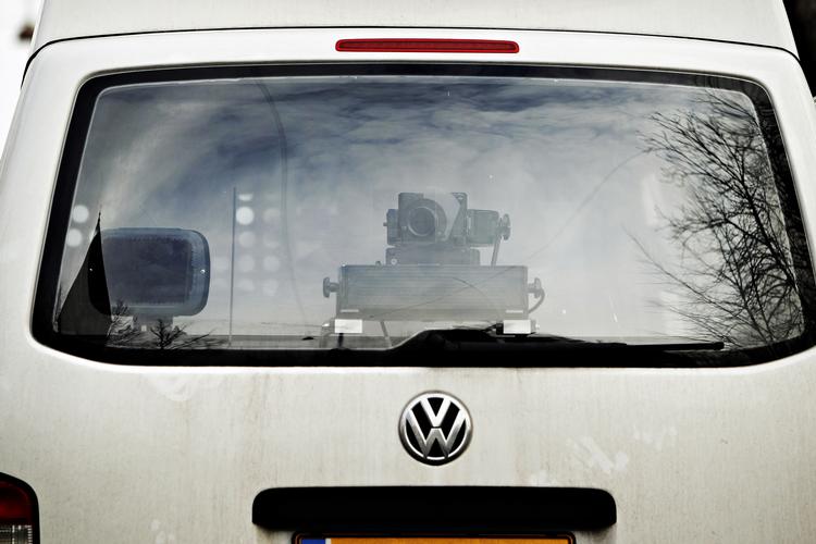 Det er den klassiske fotovogn, der står til at blive skiftet ud i 20 steder. Martin Lehmann/POLFOTO