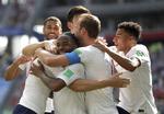 Gruppefinale mod Belgien venter de engelske spillere.  Matthias Schrader/AP