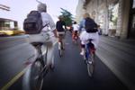 Fremover kan farten hos nogle cyklister på cykelstierne i København være op mod 45 km/t. Transportministeren vil nu have hurtige elcykler ind på cykelstierne.
   Jens Dresling/POLFOTO