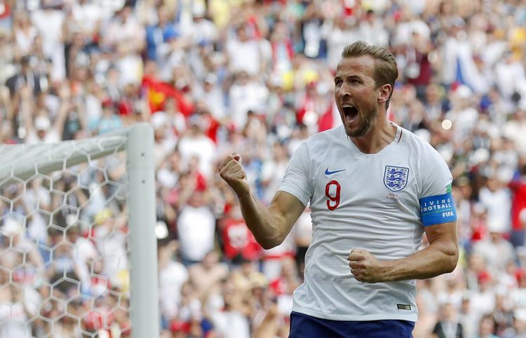  Harry Kane har scoret 18 mål for England i 26 kampe.  Antonio Calanni/AP