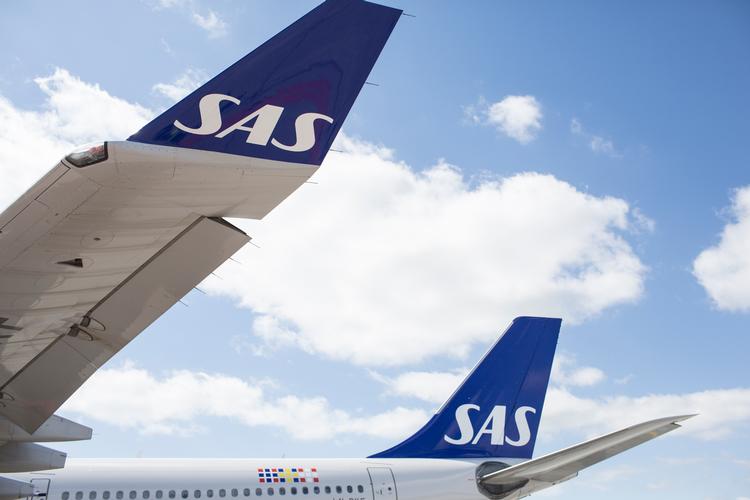 Mange SAS fly er blevet på jorden i januar måned, og de, der er fløjet, har ikke haft mange passagerer om bord (arkivfoto). Thomas Emil Sørensen/POLFOTO