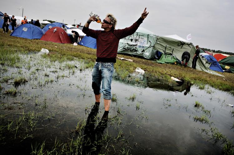 Der bliver længere og længere mellem de stive svenskere på Roskilde Festival. Martin Lehmann (arkivfoto)