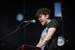 Alex Vargas på scenen torsdag eftermiddag under årets Tinderbox.
   Per Lange/Ekstra Bladet