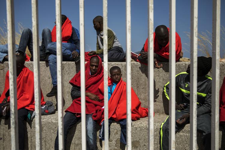 EU's lederes indgik i nat en aftale, som kan få stor betydning for de flygtninge og migranter, der forsøger at krydse Middelhavet.  Emilio Morenatti/AP