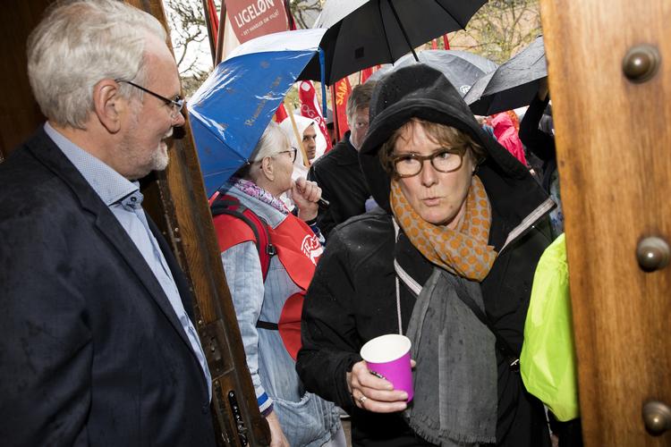 Flere FTF-forbund er utilfredse med planerne om en storfusion mellem FTF og LO.  Finn Frandsen/POLFOTO